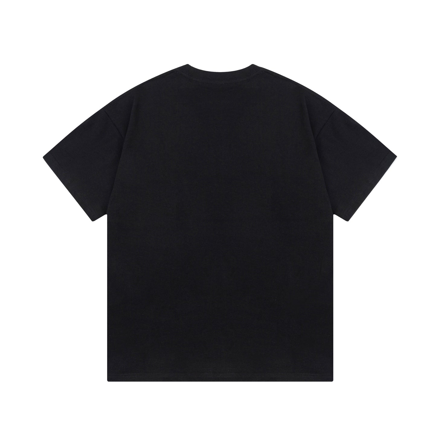 EMBOSSED PRINT COTTON T-SHIRT