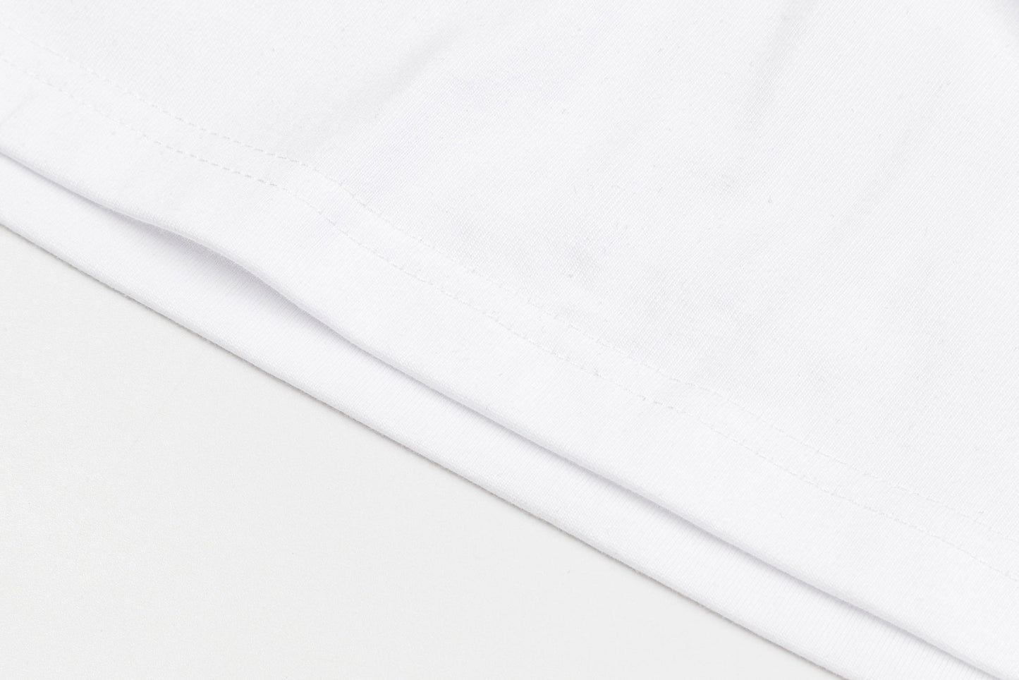 EMBOSSED PRINT COTTON T-SHIRT