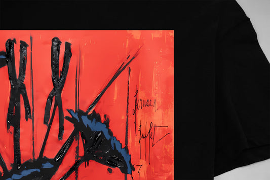 Art oil painting T-shirt