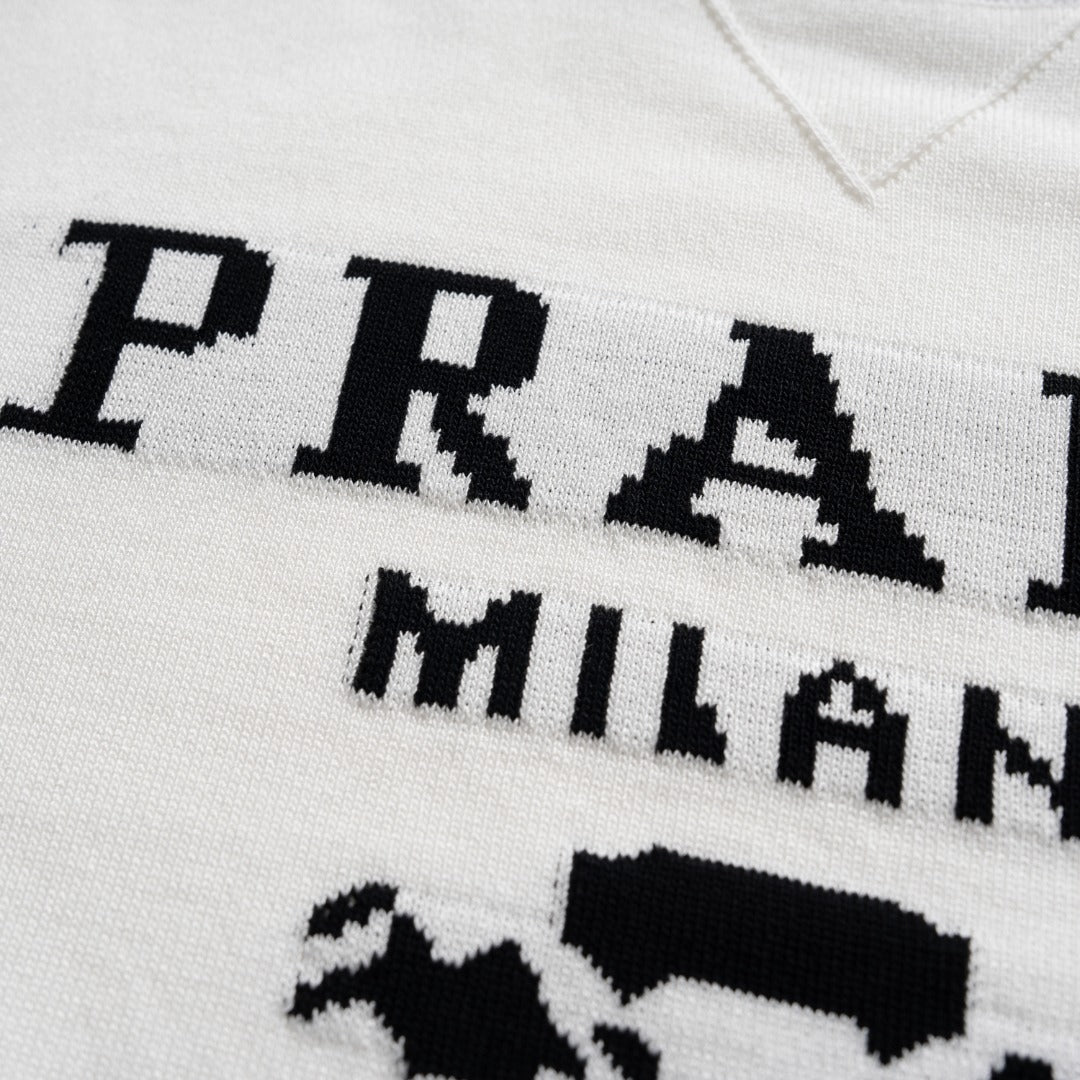 Vintage knitted T-shirt