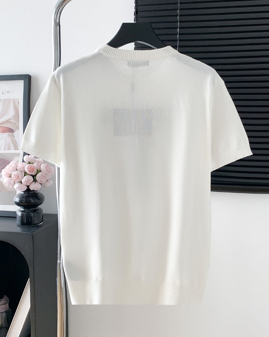 Vintage knitted T-shirt