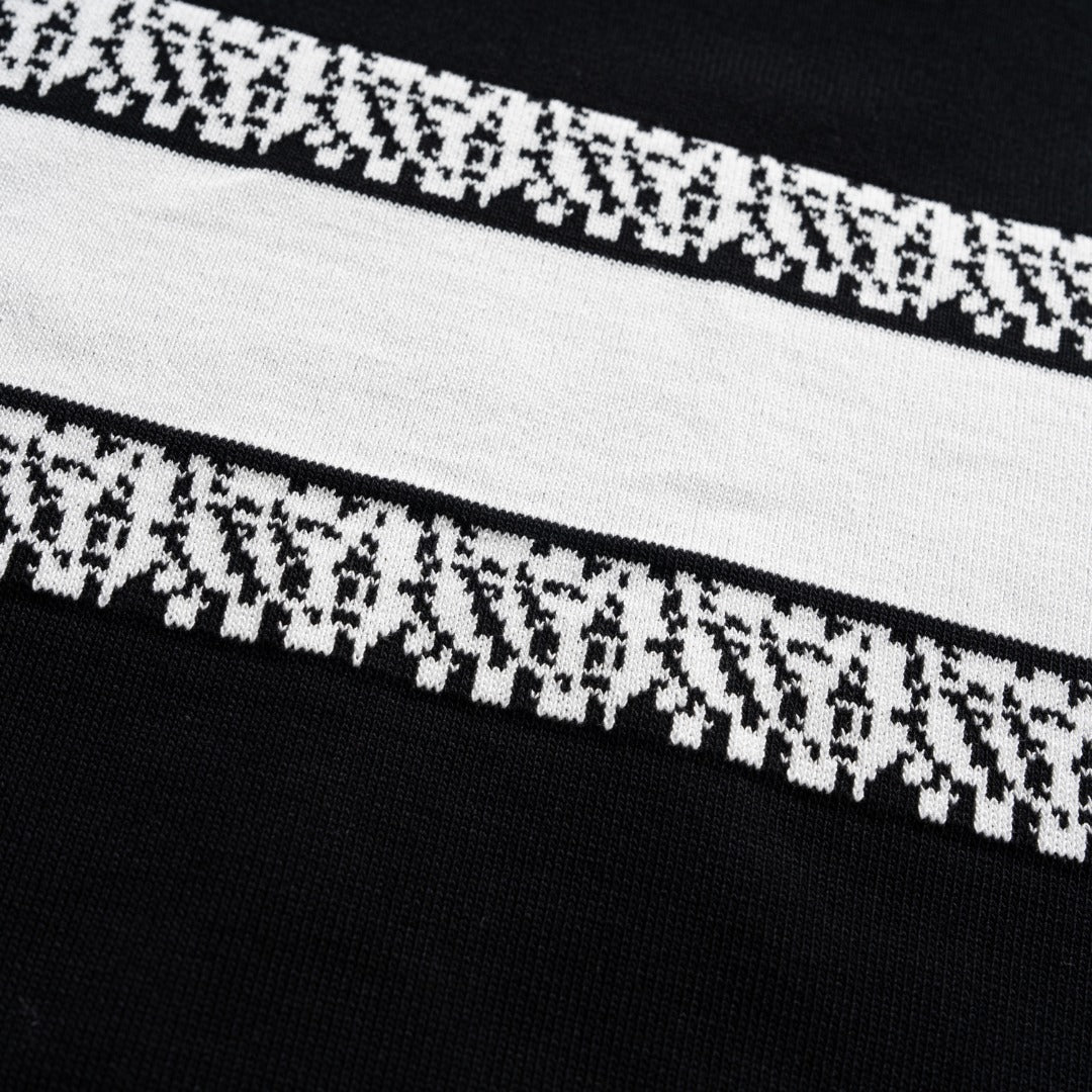 Vintage knitted Black T-shirt